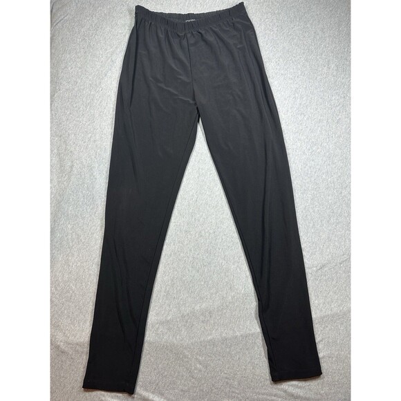 Clara Sun Woo Pants - Clara Sun Woo Leggings Womens Medium Stretch Pull‎ On Pants Black